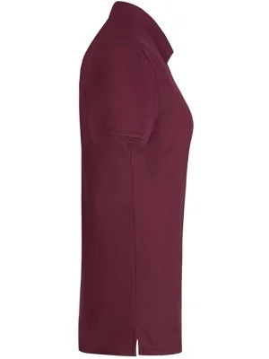 Women's Classic Polo T-Shirt Maroon Women's Classic Polo T-Shirt Maroon