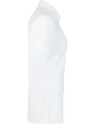 Women Premium Polo T-Shirt White Women Premium Polo T-Shirt White