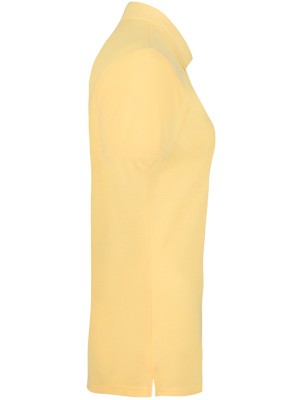 Women Premium Polo T-Shirt Yellow