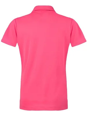 SmartWear Pink Polo T-Shirt for Women