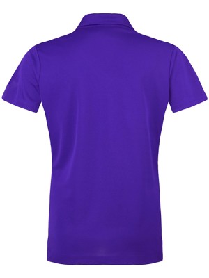 SmartWear Purple Polo T-Shirt for Women