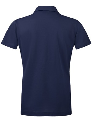 SmartWear Navy Blue Polo T-Shirt for Women