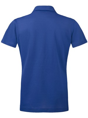 SmartWear Royal Blue Polo T-Shirt for Women