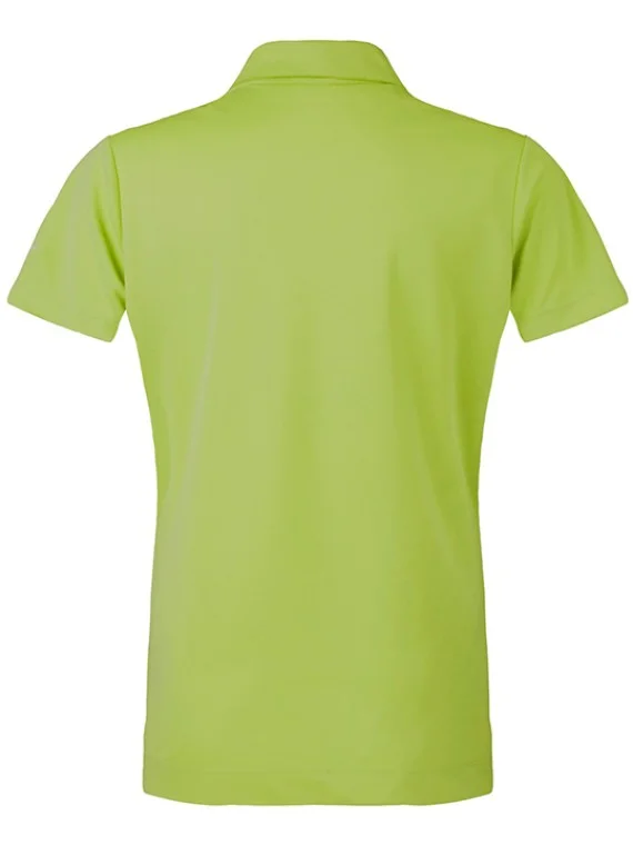 SmartWear Light Green Polo T-Shirt for Women