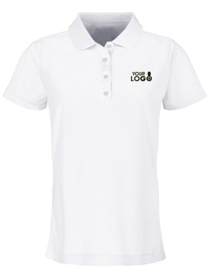 SmartWear WhitePolo T-Shirt for Women