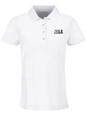 SmartWear WhitePolo T-Shirt for Women