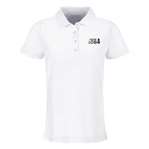 SmartWear WhitePolo T-Shirt for Women