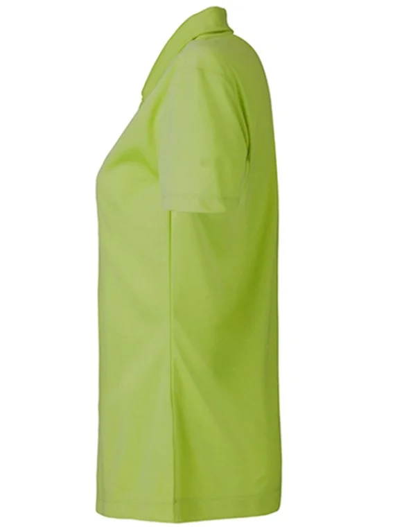 SmartWear Light Green Polo T-Shirt for Women