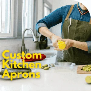 Custom Logo Kitchen Aprons