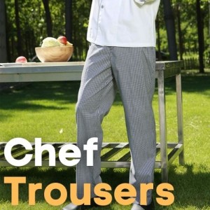 Dennys Elasticated Chef Trousers  Brandable Clothing