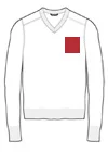 Sweater V-Neck Front +<span class='WebRupee'>Rs</span>156