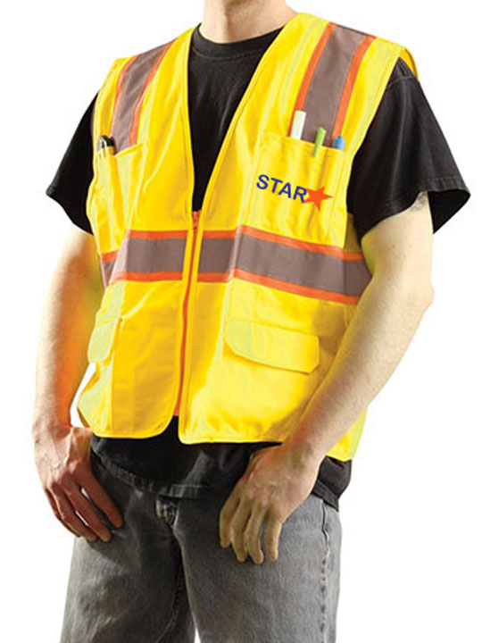 Lined 5-In-1 Safety Jacket | Class 1, 2 & 3, Level 2 | Work King S426